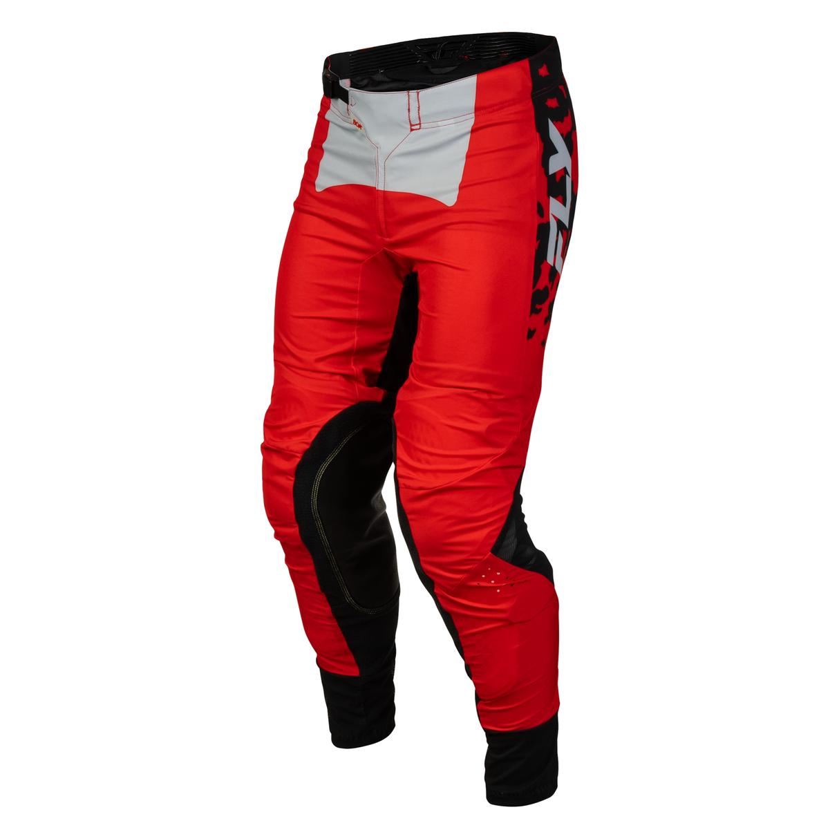 Fly Racing Youth Lite Flake Pants - Red/Grey/Black