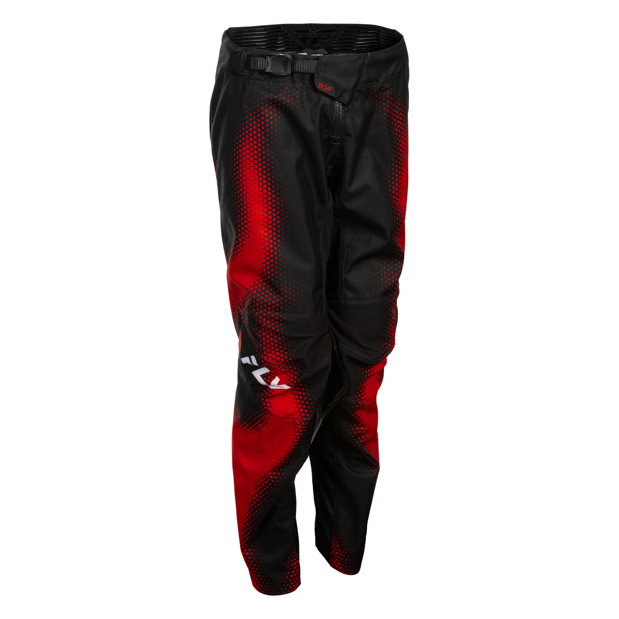 Fly Racing Youth Kinetic Torch Pants - Black/Red/White
