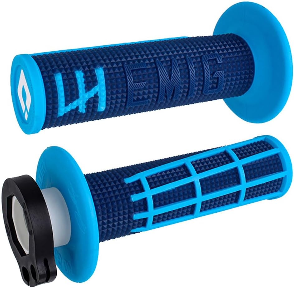 ODI EMIG 2.0 Lock On Grip Navy/Cyan