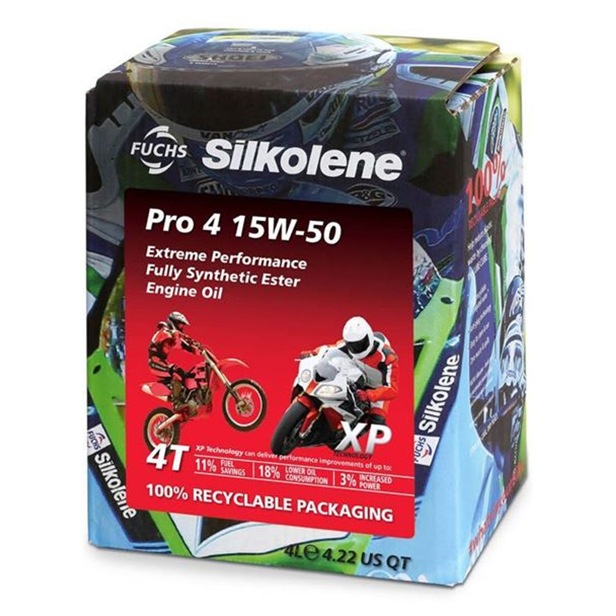 4LT PRO-4 XP 15/50WT SILKOLENE, RACE 601451461, 602013705