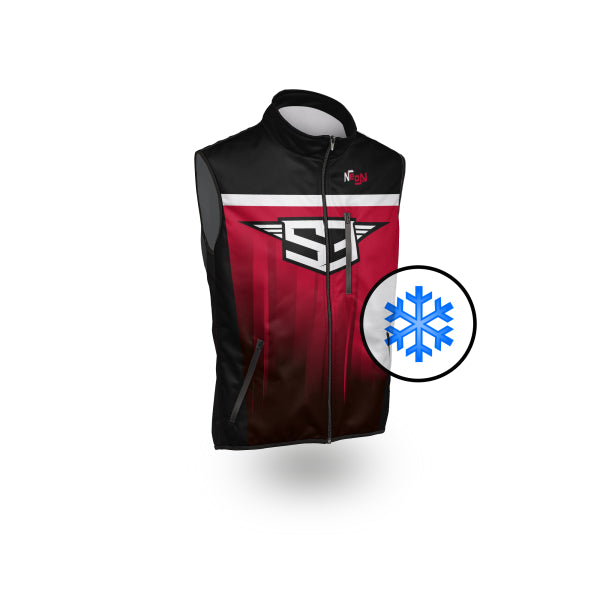 S3 NEON COLLECTION VEST NEON RED
