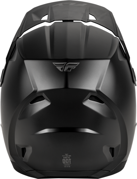 Kinetic 2025 Solid Helmet - Matte Black