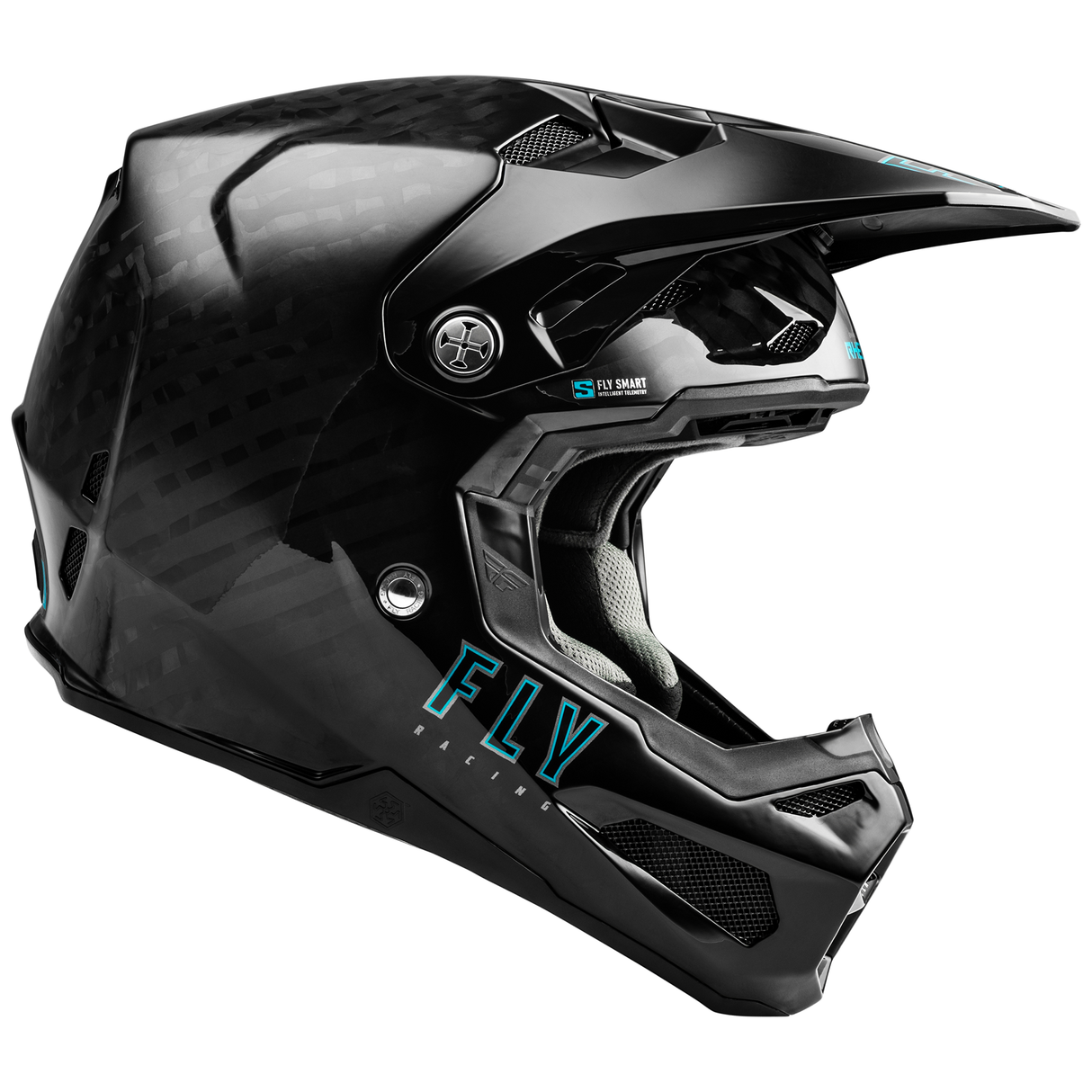Fly Racing 2025 Formula S Carbon Helmet (Black)