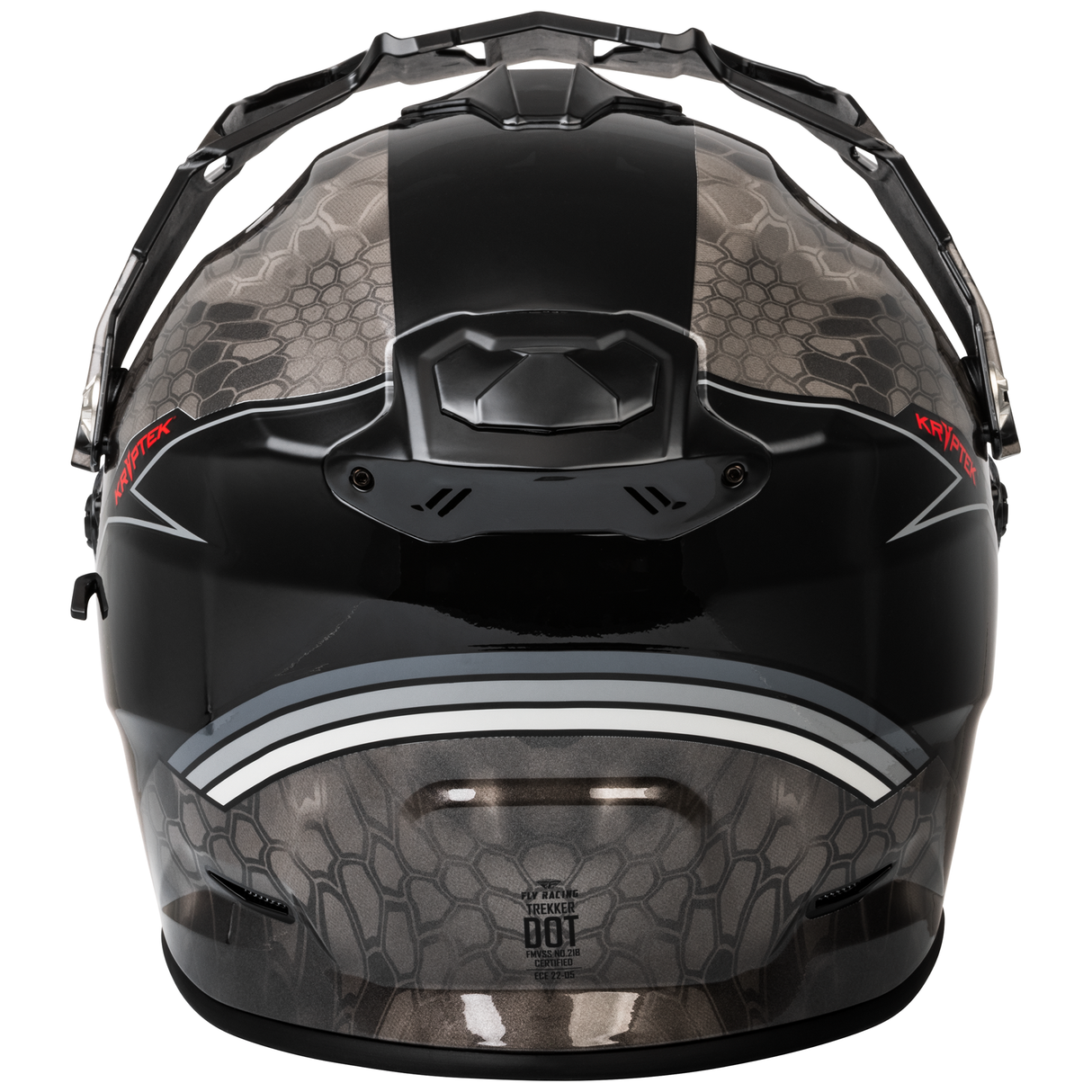 Fly Racing 2025 Trekker Kryptek Conceal Helmet (Black/Grey/White)