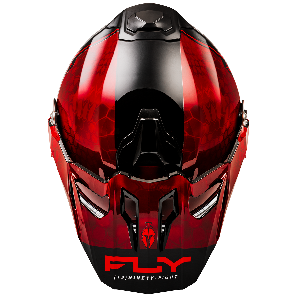 Fly Racing 2025 Trekker Kryptek Conceal Helmet (Red/Black)