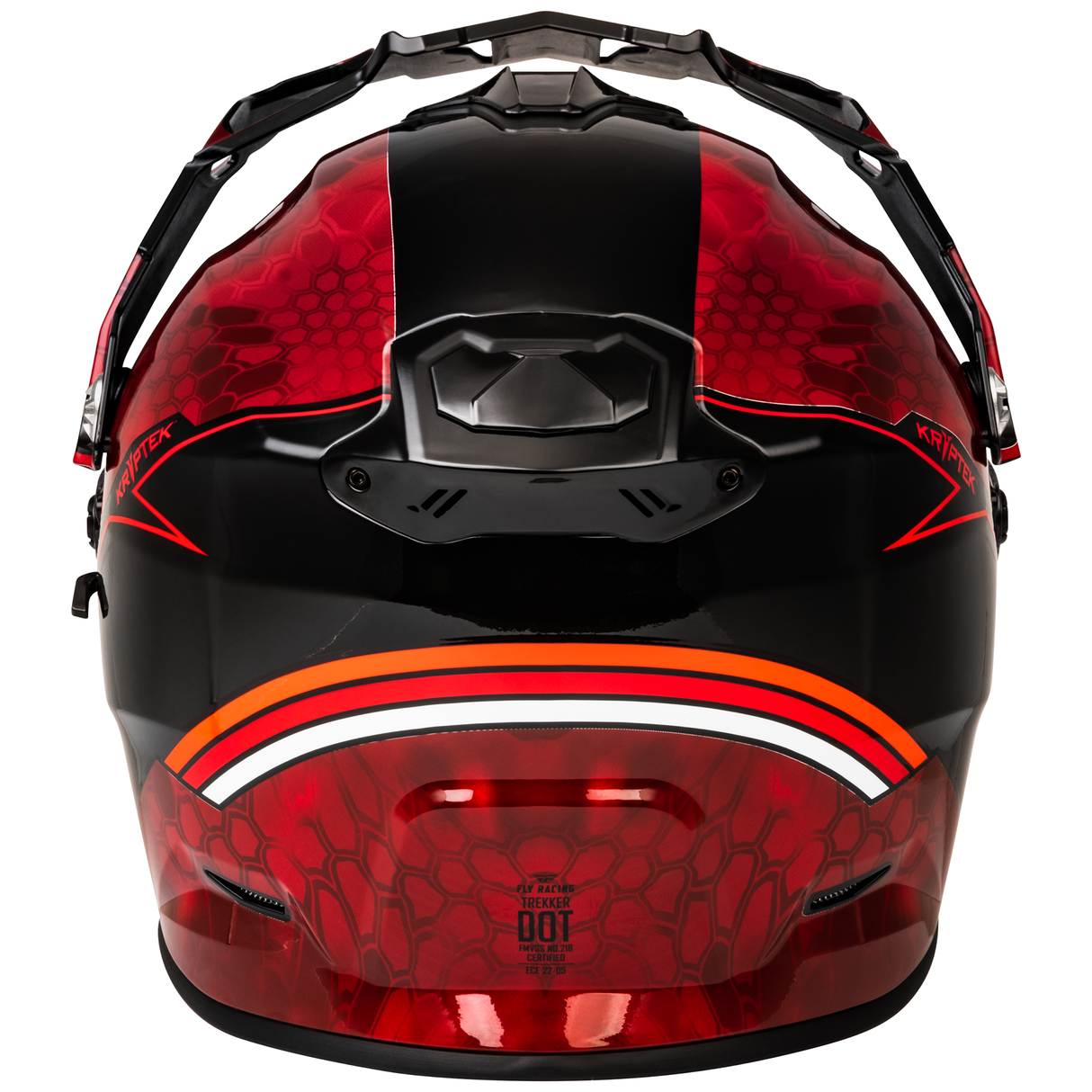 Fly Racing 2025 Trekker Kryptek Conceal Helmet (Red/Black)