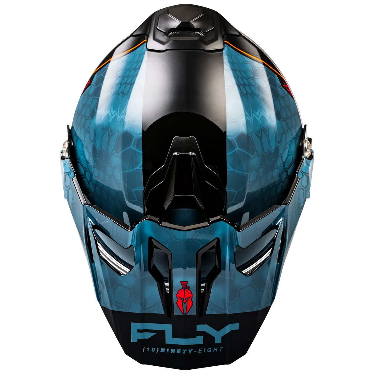 Fly Racing 2025 Trekker Kryptek Conceal Helmet (Slate/Black/Red)