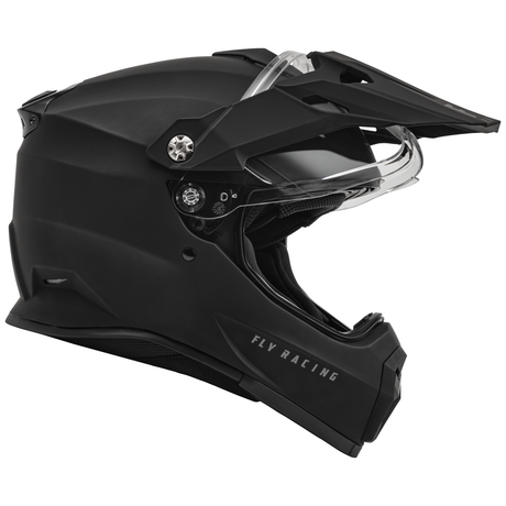 Fly Racing 2025 Trekker Solid Helmet (Matte Black)