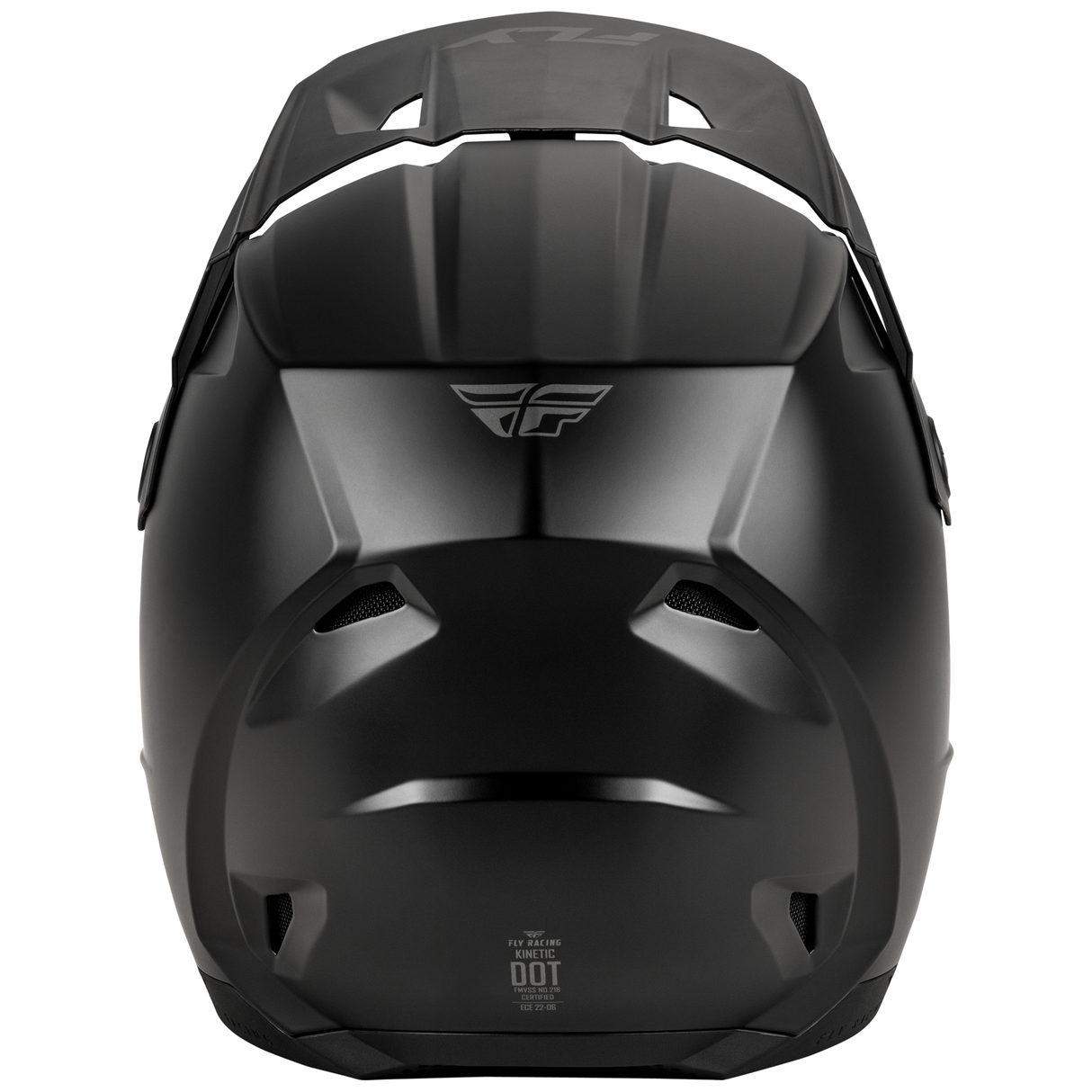 Fly Racing 2025 Kinetic Solid Helmet (Matte Black)