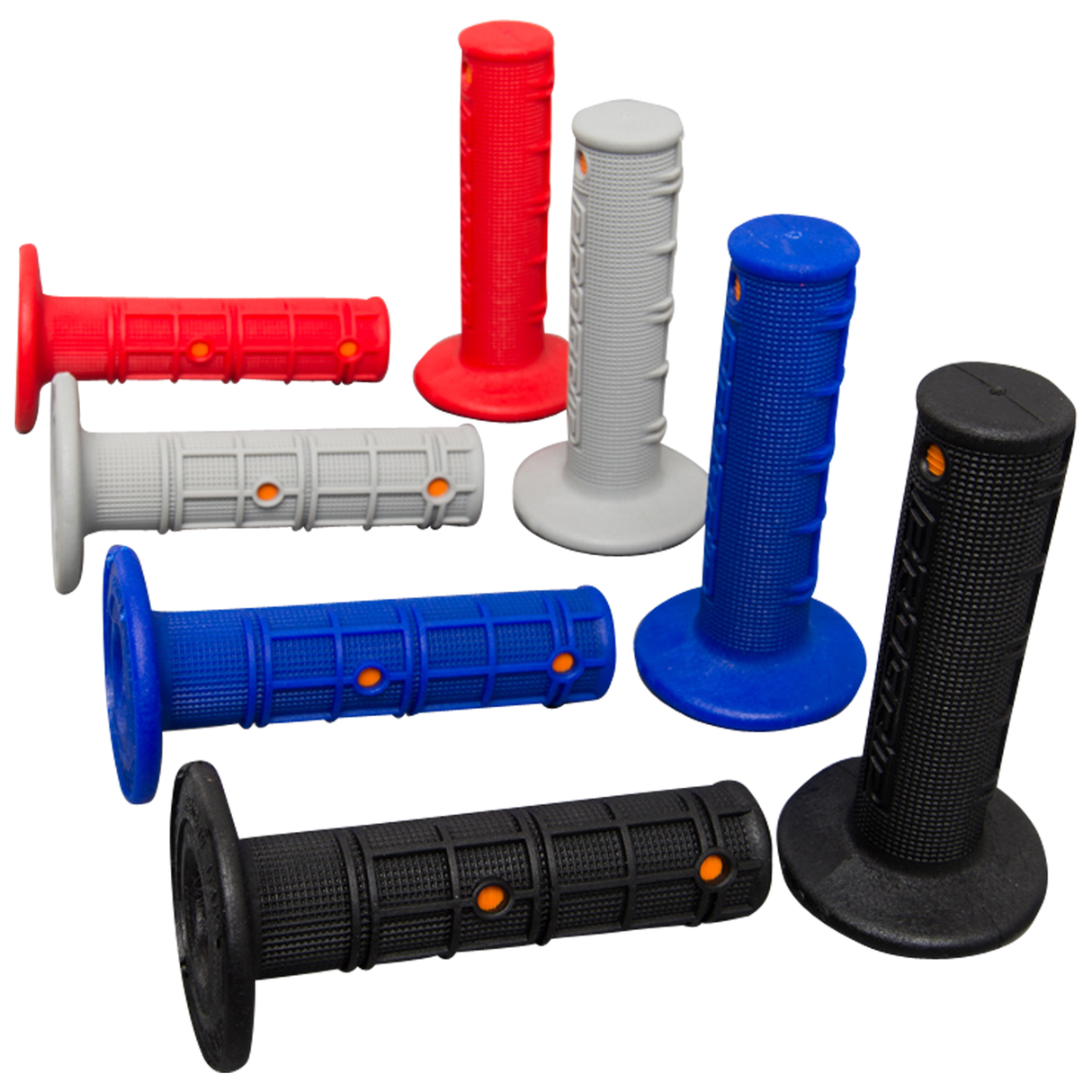 Pro Grip 799 Dual Density Half Waffle Grips Blue