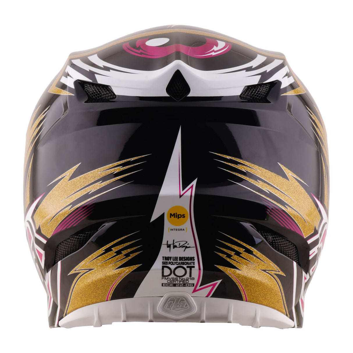 Troy Lee Designs SE5 POLYCARBONATE Helmet w/Mips Limited Edition Cyclops (Gold / Black)