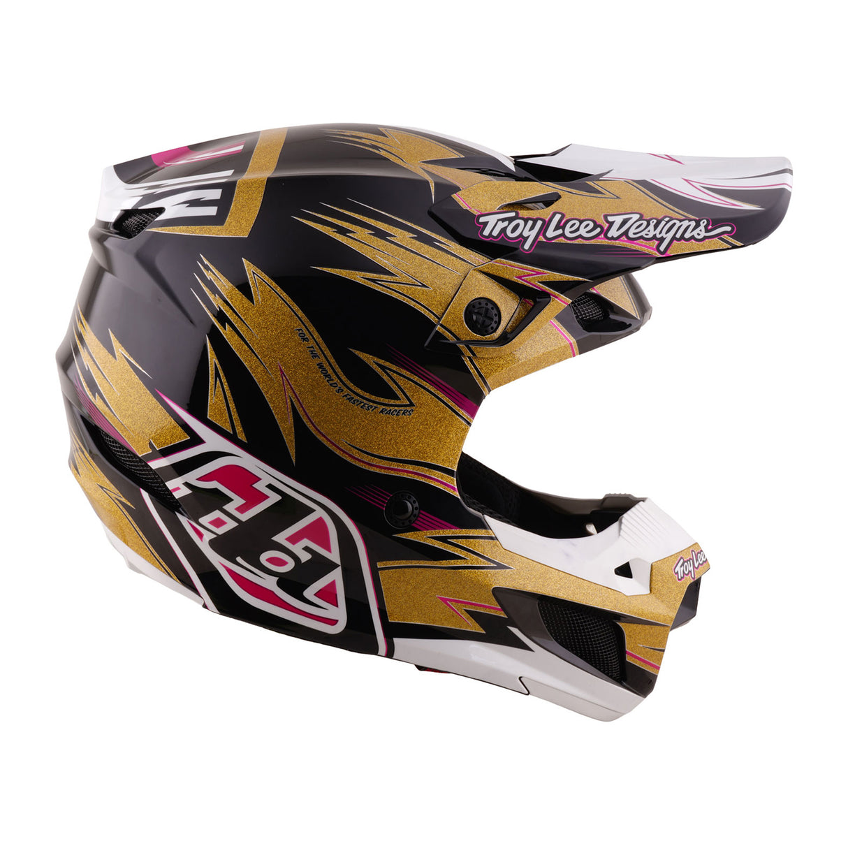 Troy Lee Designs SE5 POLYCARBONATE Helmet w/Mips Limited Edition Cyclops (Gold / Black)