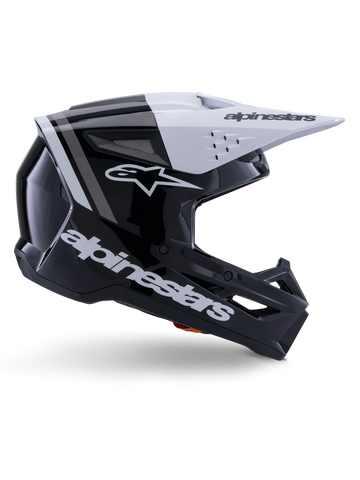 SM3 RADIUM HELMET ECE06 - BLACK/WHITE/GRAY