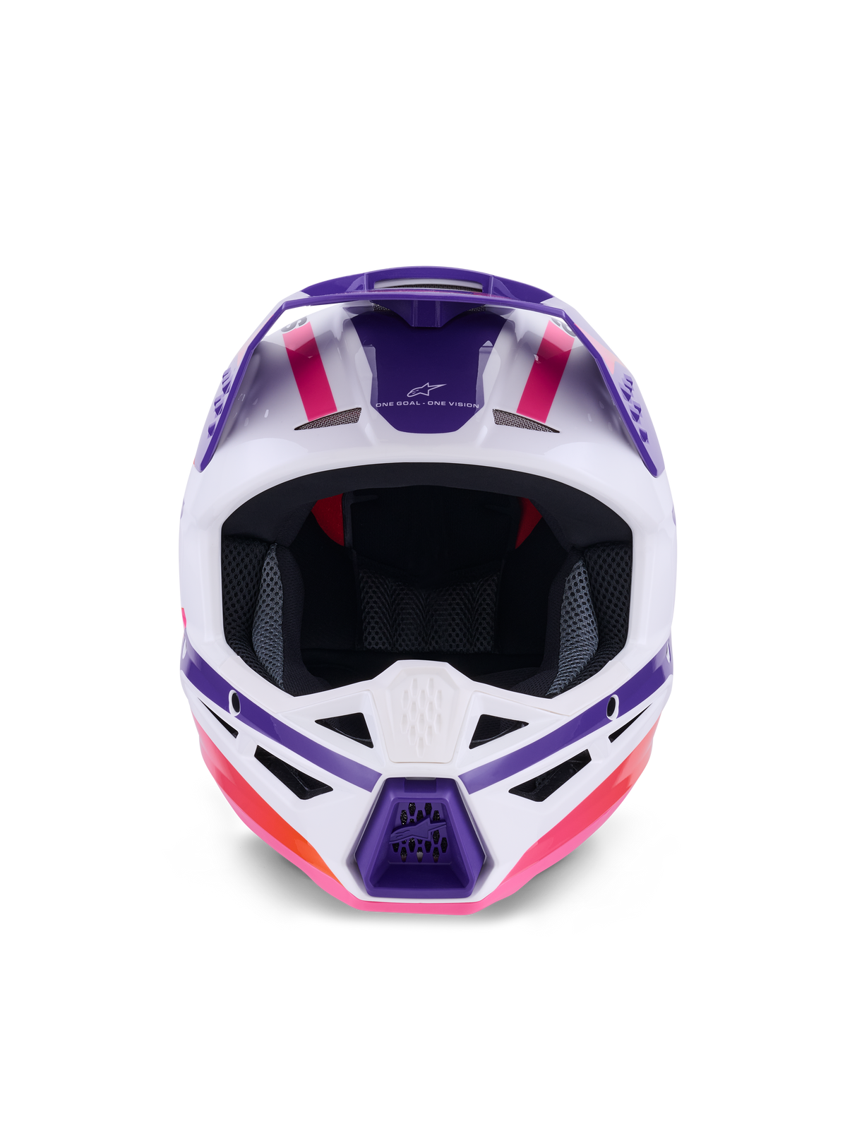 SM3 HEAT HELMET ECE06 - WHITE/PURPLE/PINK
