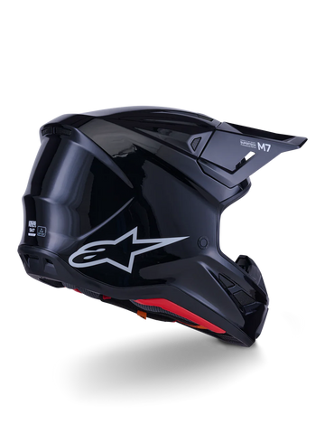 SM7 SOLID HELMET ECE06 - BLACK
