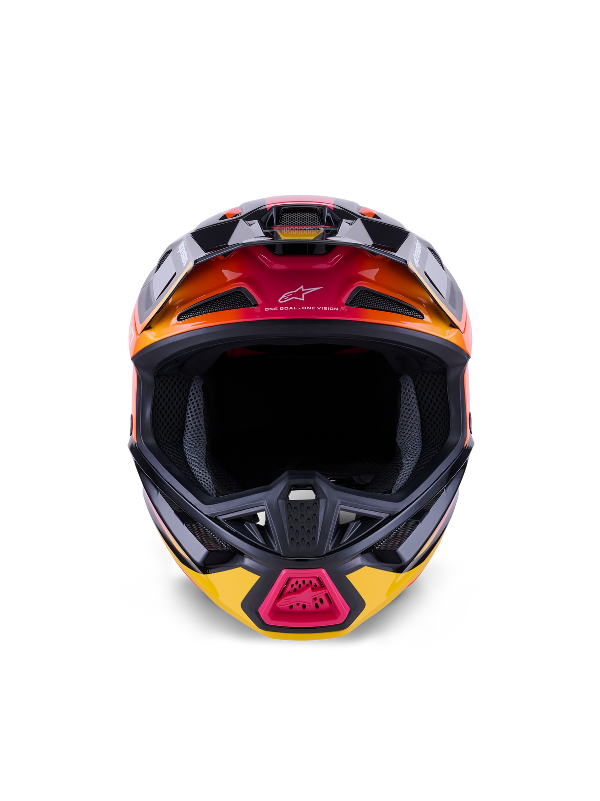 SM7 RISE HELMET ECE06 - BLACK/YELLOW/PINK