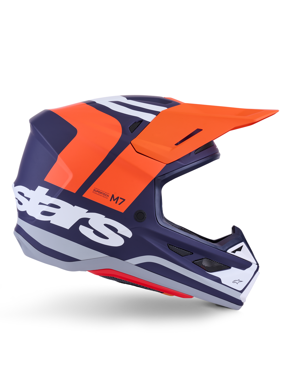 SM7 CORE HELMET ECE06 - ORANGE/BLUE/
