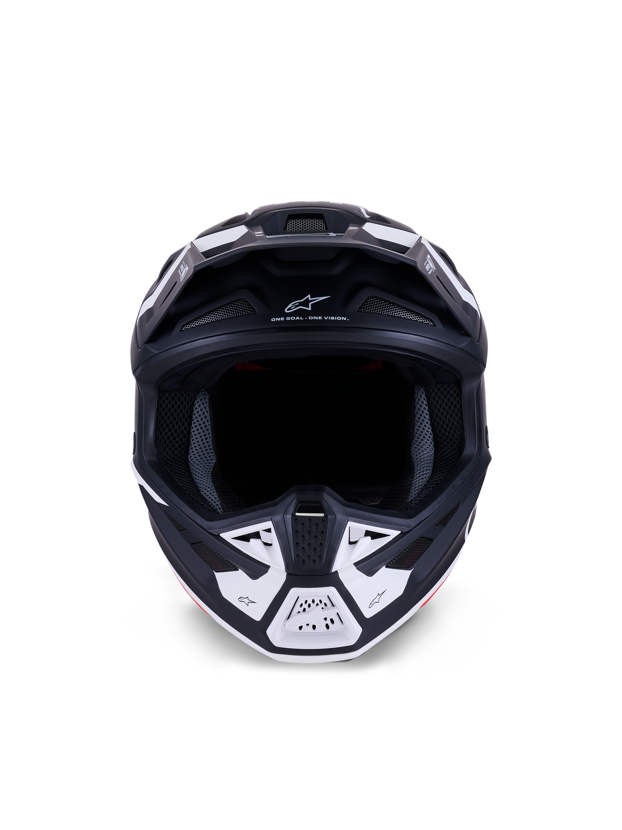 SM7 DASHER HELMET ECE06 - BLACK/WHITE/