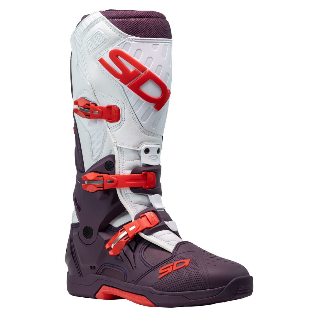 SIDI CROSSAIR CE BOOTS WINE/WHITE