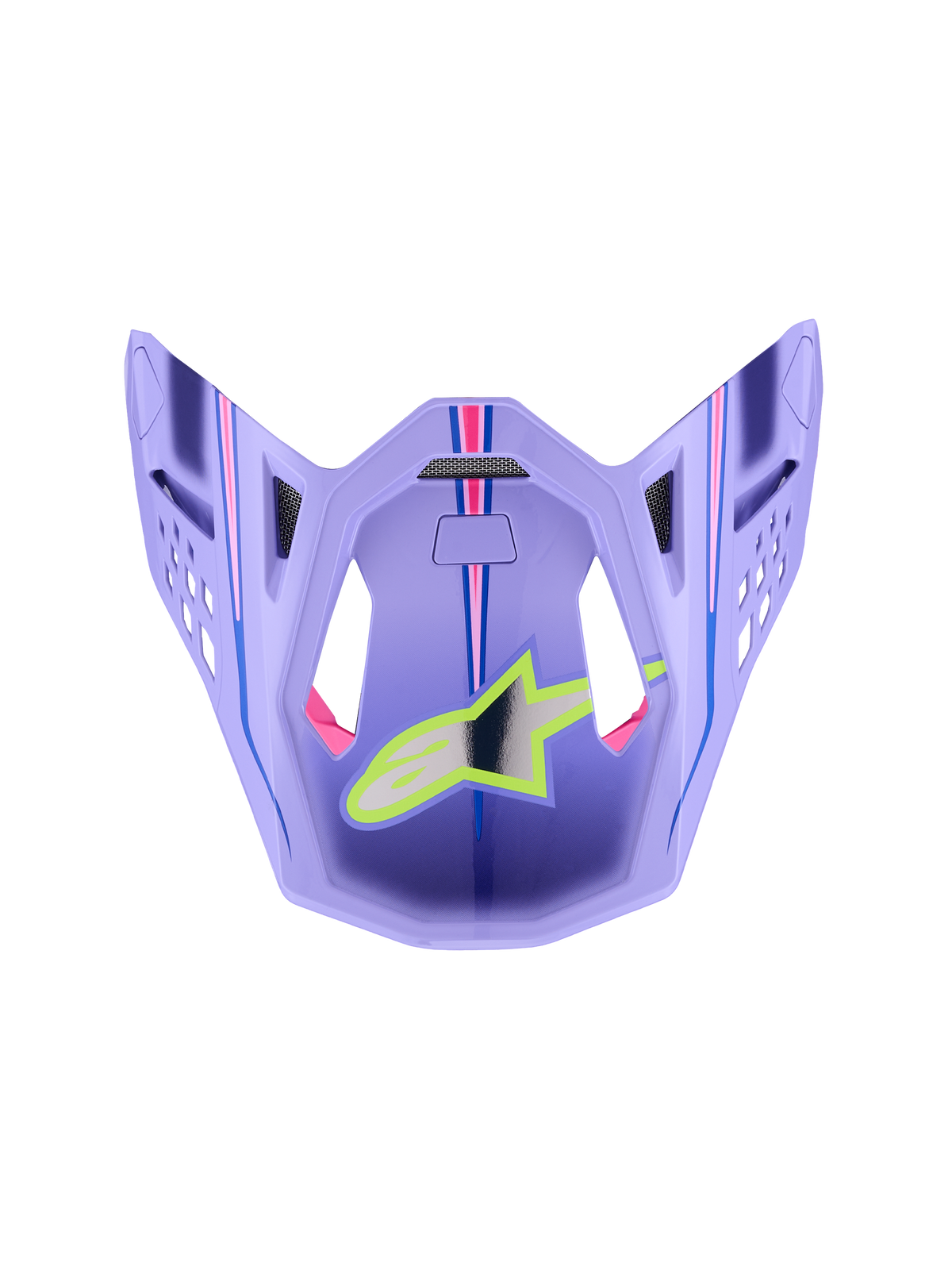 S-M10 JL VISOR ECE 22.06 - PURPLE/PINK FL/YELLOW FLUO GLS Alpinestars motocross kit