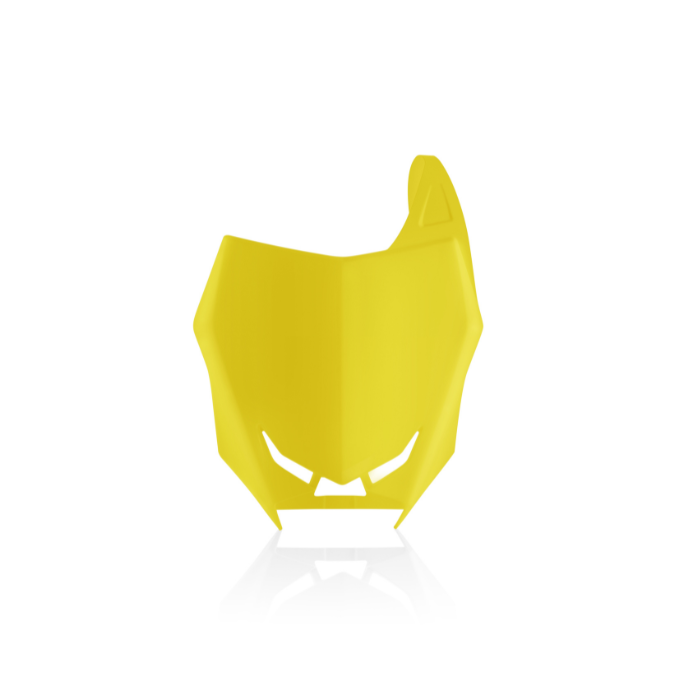 Acerbis front number plate in various colours for Suzuki RM-Z 450 (2018-2025) and RM-Z 250 (2019-2025)