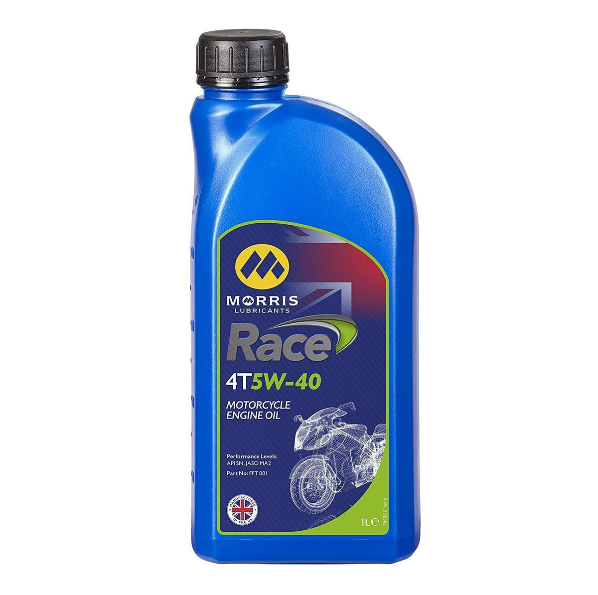 Morris Lubricants 1LT RACE 4T 5W-40, FFT001 5W-40