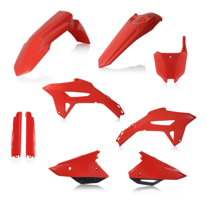 Acerbis full plastic kit for Honda CRF 250-450 2021-2024, original replacement motocross body panels