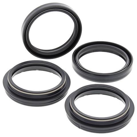 Fork and dust seal kit for Honda CRF250R/RX 2015-2022, CRF450R/RX 2017-2022, Suzuki RM-Z450 2015-2022, Kawasaki KX450F 2015-2022, 49x60x10, replacement seals set