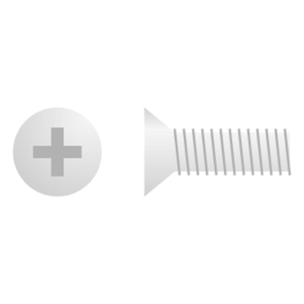 FLUSH MOUNT PHILLIPS SCREW M4X0.7X12 10-PACK