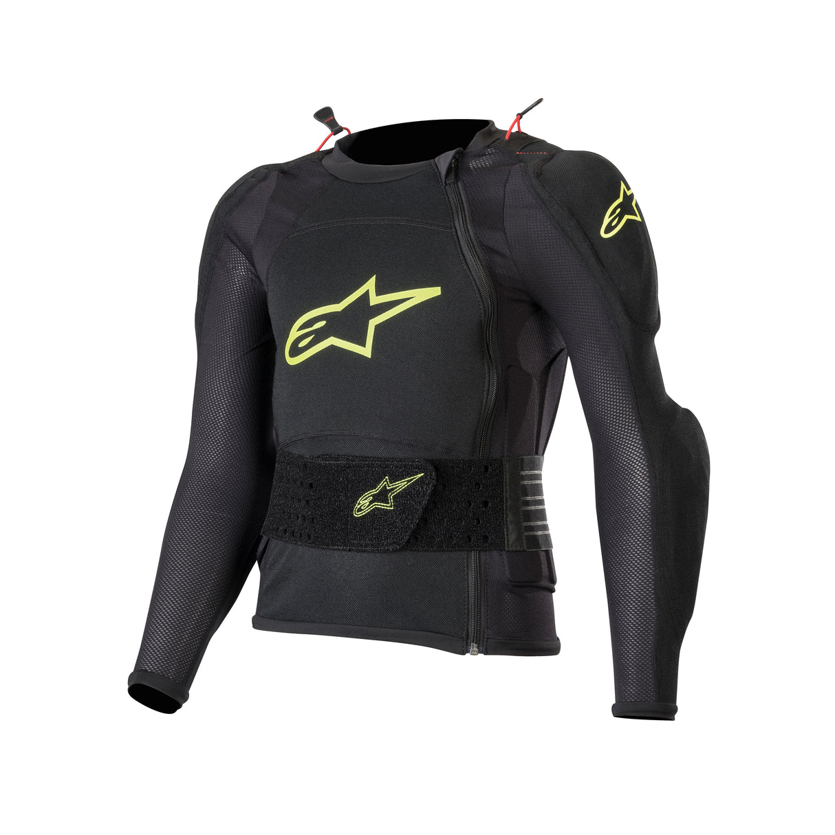 Alpinestars Bionic Plus Youth Protection Jacket - Long Sleeve Black Yellow Fluo