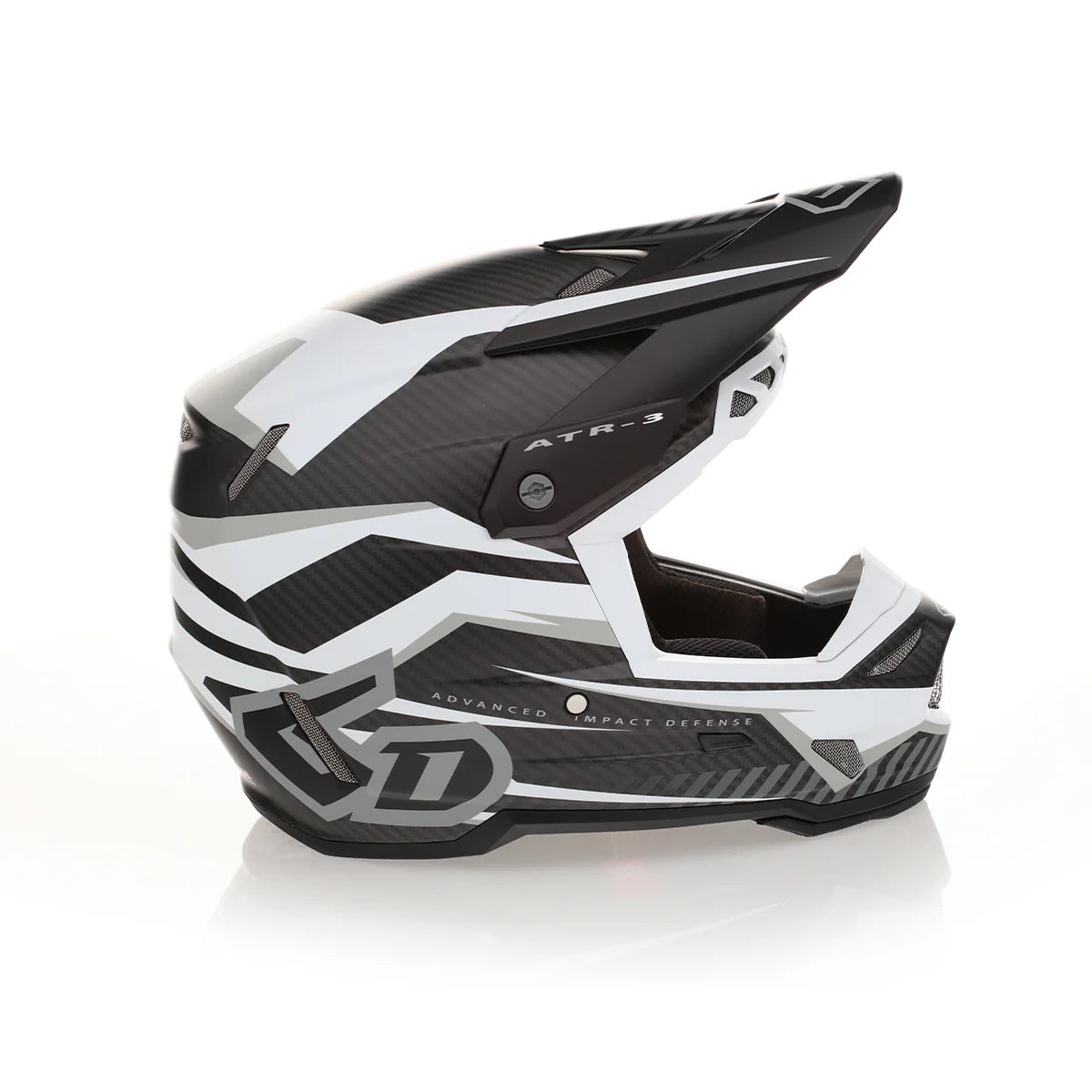 ATR-3 FIM Compliant Rival Adult Helmet - Matte White