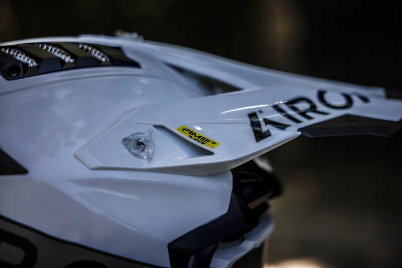 Airoh Aviator 3 EVO - F.I.M - White MX Helmet