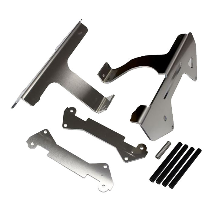 AXP Radiator Braces (Black) Sherco 250SE/300SE Factory 19-22