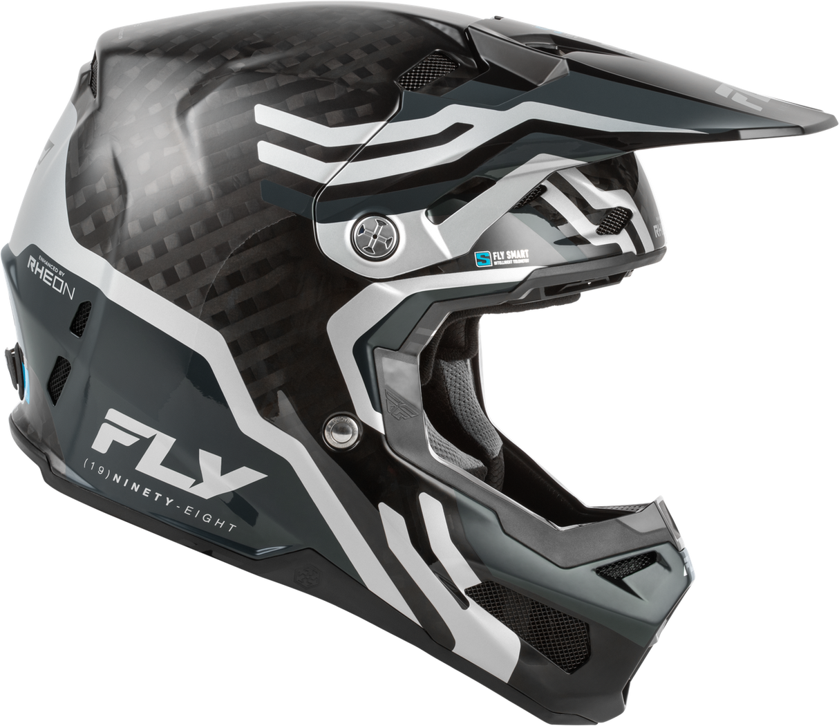 Formula S Byte Carbon Helmet  - Carbon/Grey/Silver