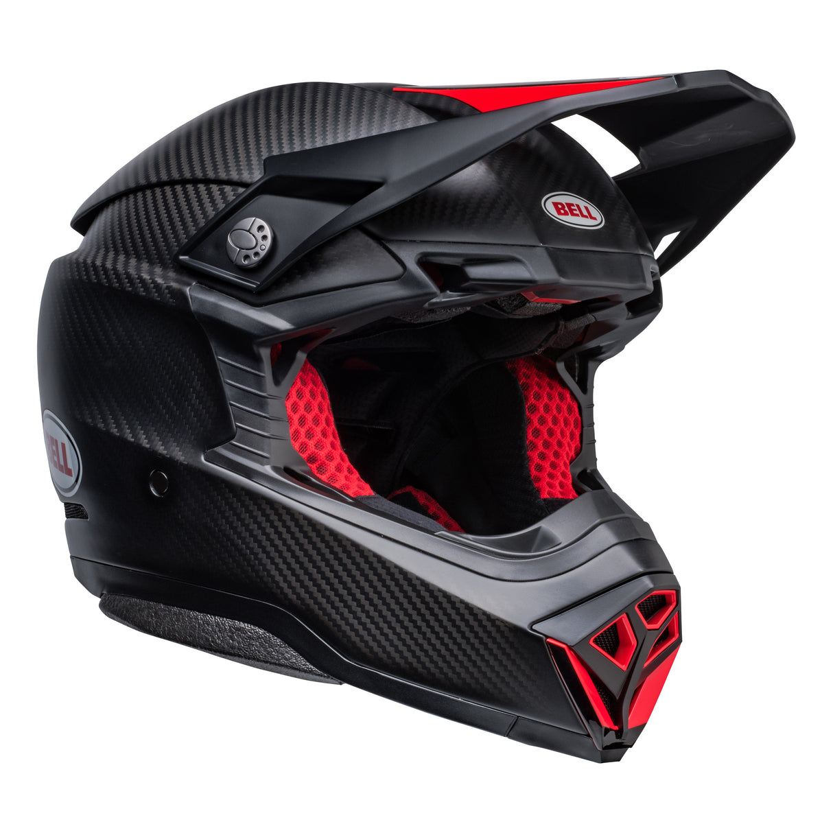 Bell 2025 Moto-10 Spherical (Satin/Gloss Black Red)