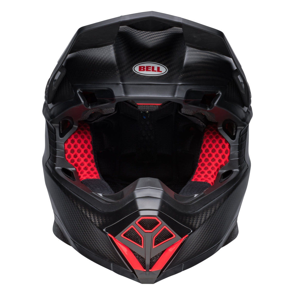 Bell 2025 Moto-10 Spherical (Satin/Gloss Black Red)