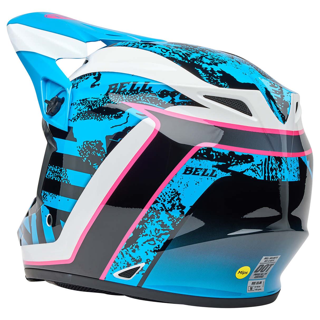 Bell 2025 MX-9 MIPS (Breakdance Blue/Pink)
