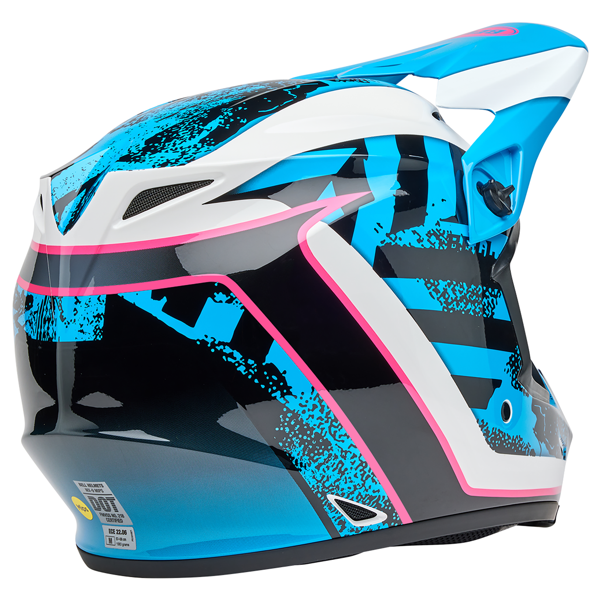 Bell 2025 MX-9 MIPS (Breakdance Blue/Pink)