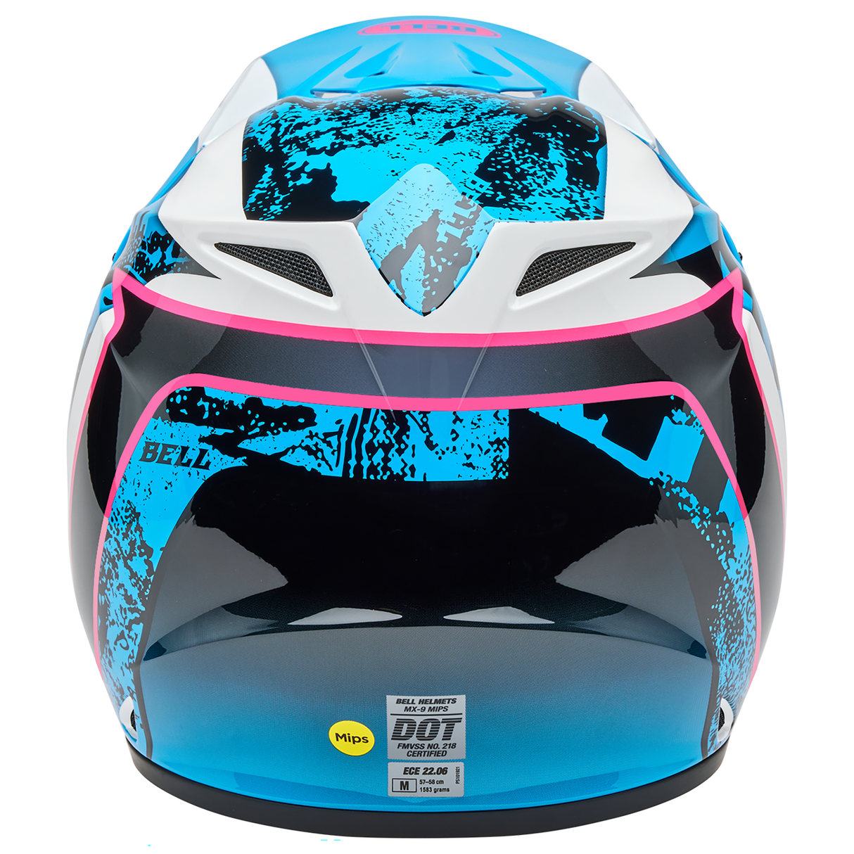 Bell 2025 MX-9 MIPS (Breakdance Blue/Pink)