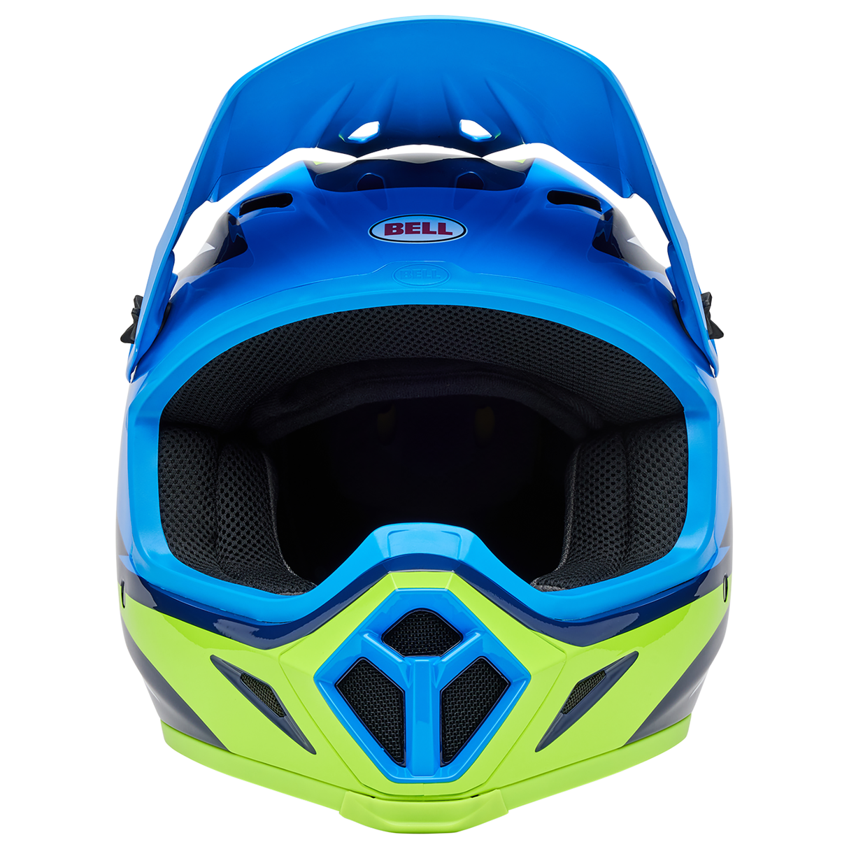 Bell 2025 MX-9 MIPS (Jackal Blue/Hi-Viz Yellow)