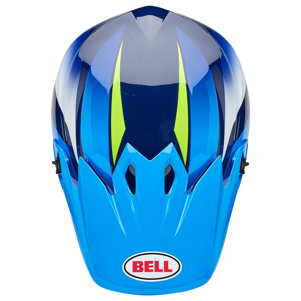 Bell 2025 MX-9 MIPS (Jackal Blue/Hi-Viz Yellow)
