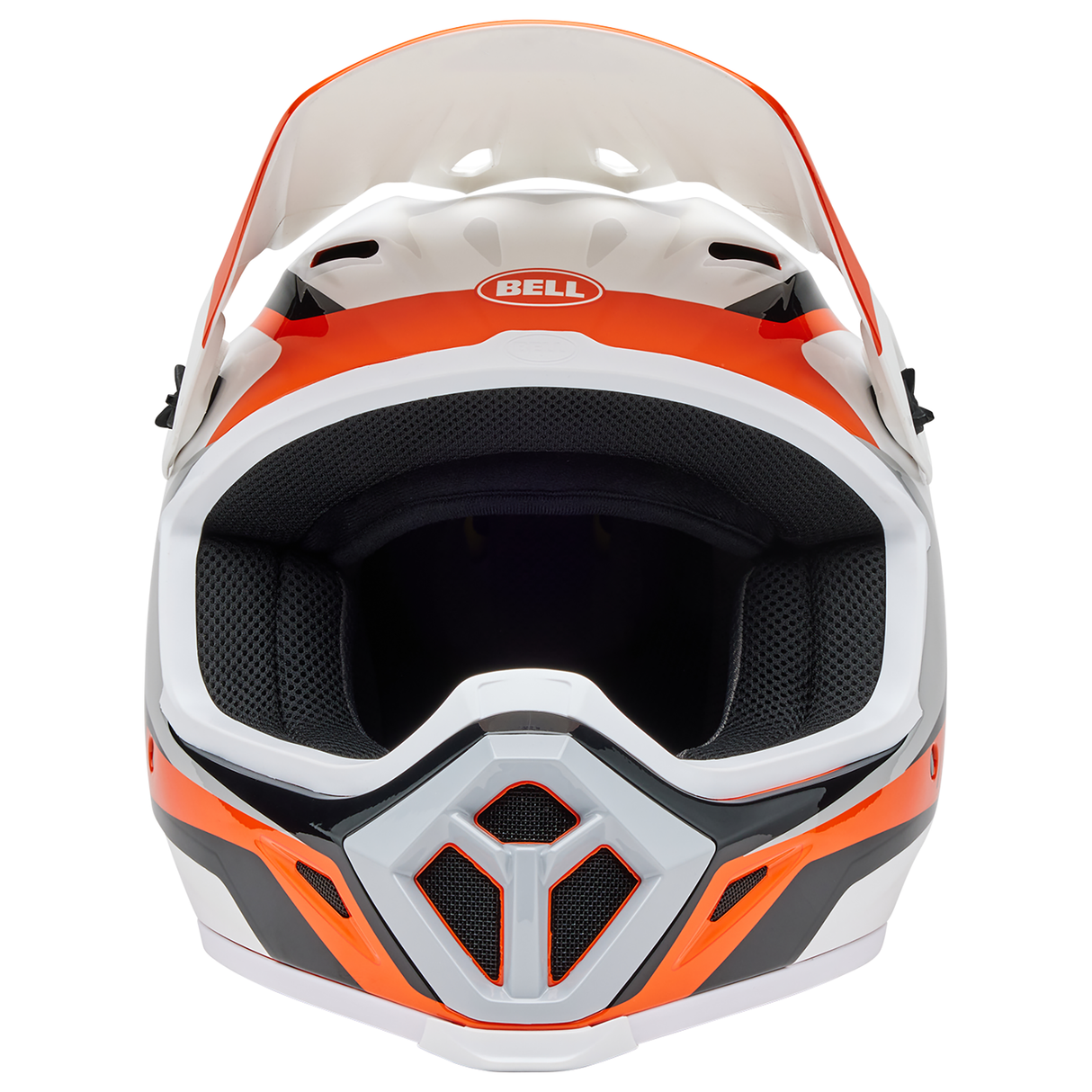 Bell 2025 MX-9 MIPS (Rift Orange/White)