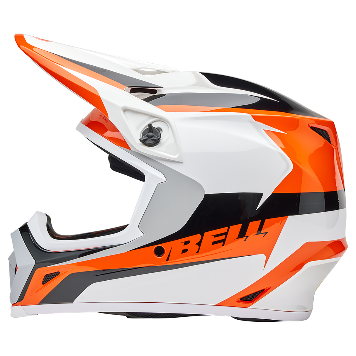 Bell 2025 MX-9 MIPS (Rift Orange/White)