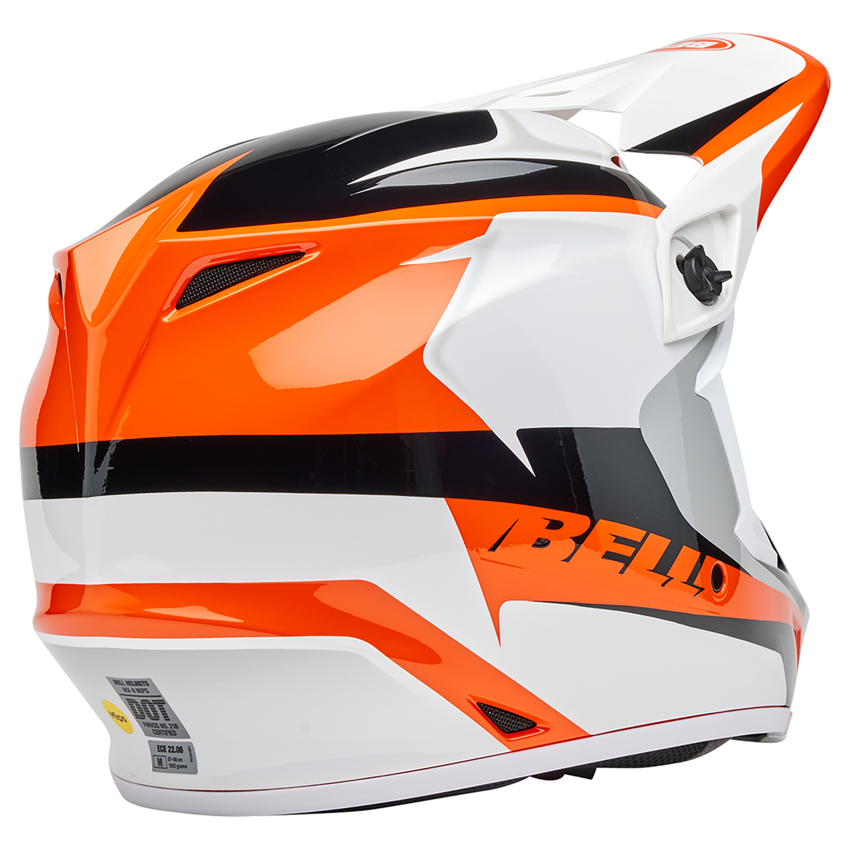 Bell 2025 MX-9 MIPS (Rift Orange/White)
