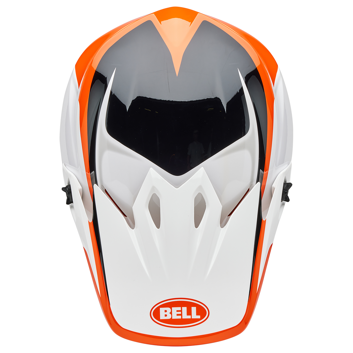 Bell 2025 MX-9 MIPS (Rift Orange/White)