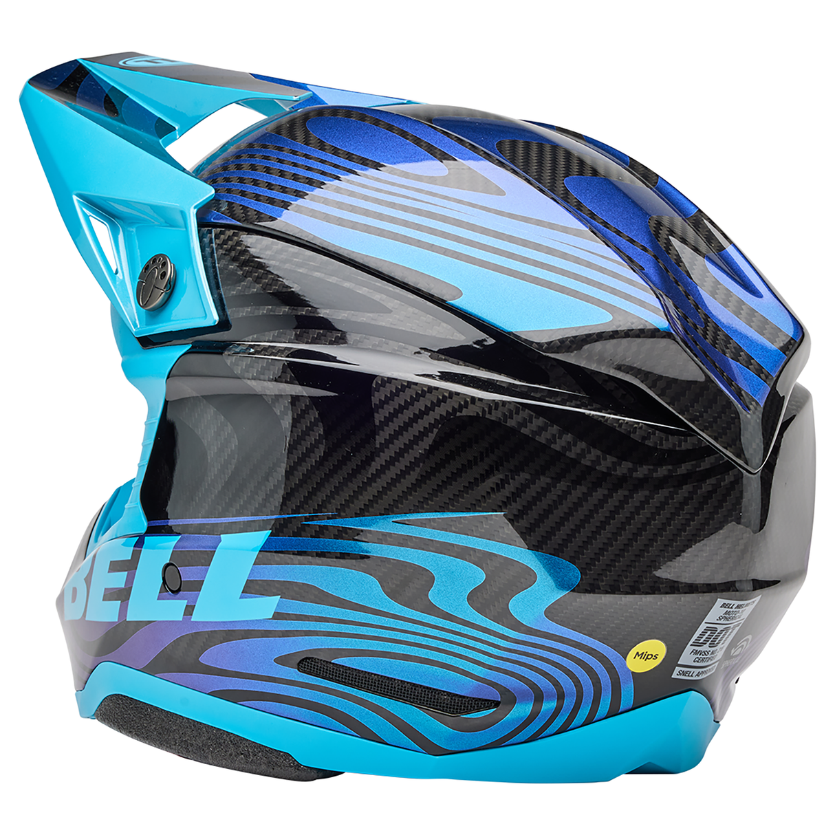 Bell 2025 Moto-10 Spherical (Cortex Blue)