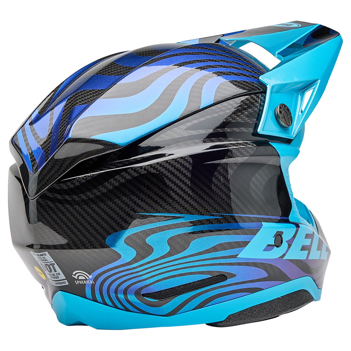 Bell 2025 Moto-10 Spherical (Cortex Blue)