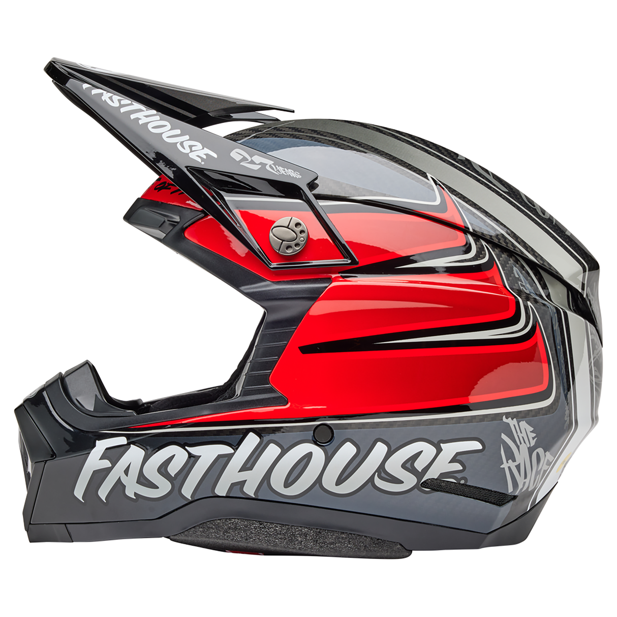 Bell 2025 Moto-10 Spherical (Fasthouse Day In the Dirt 25 Grey/Red)