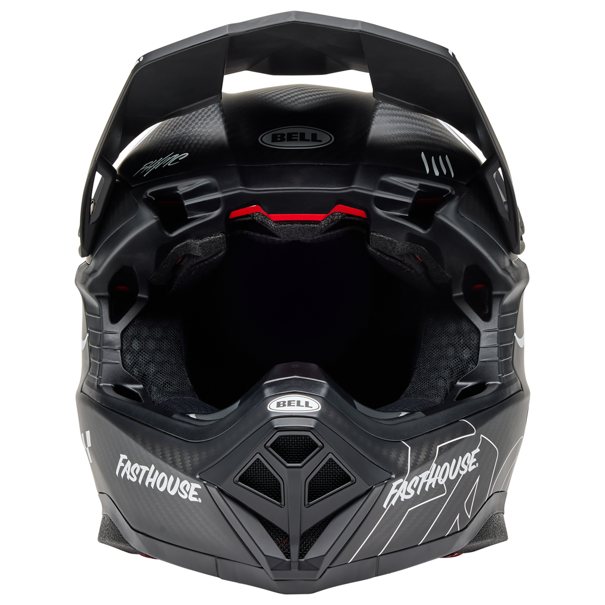 Bell 2025 Moto-10 Spherical (Fasthouse Raven Matte Black/White)