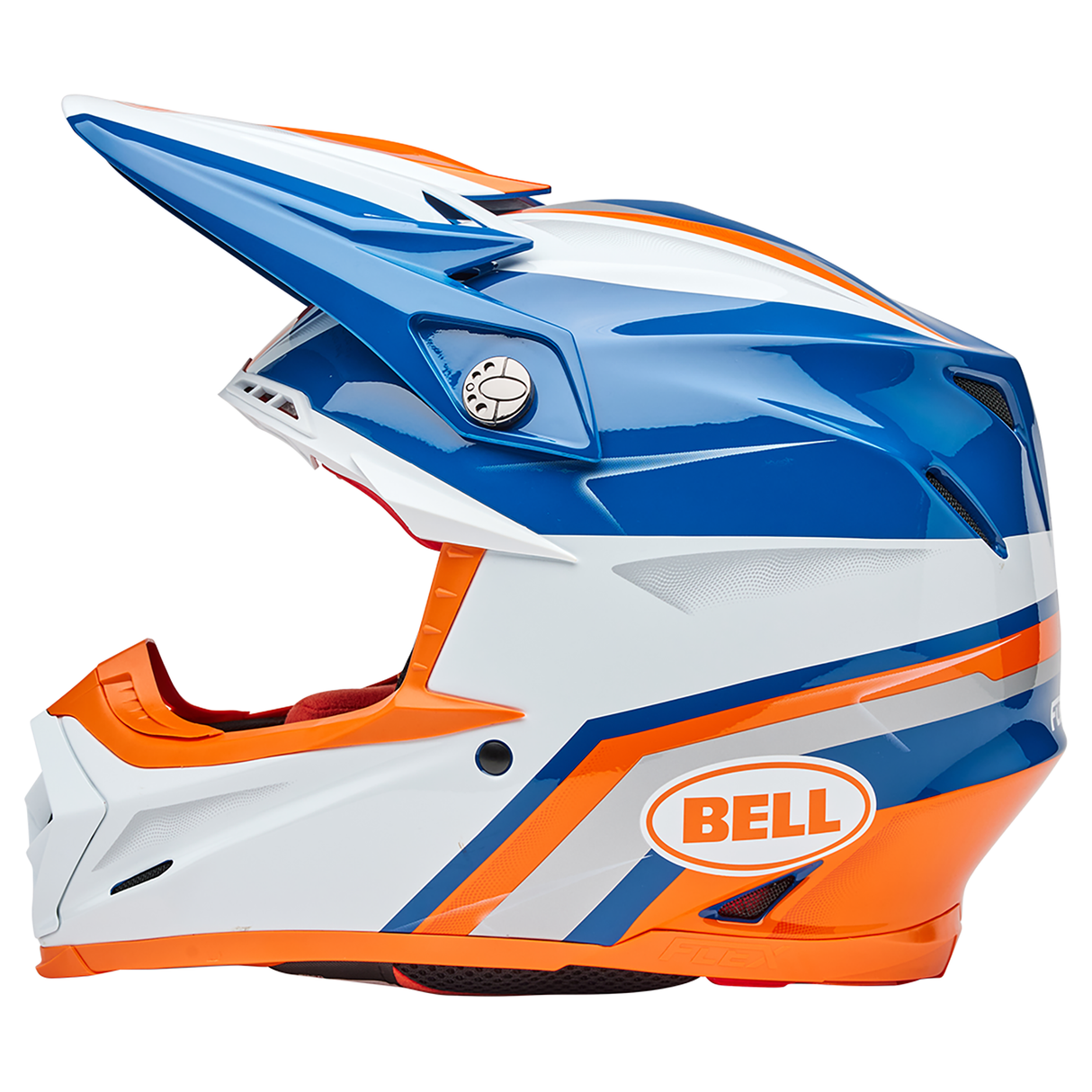Bell 2025 Moto-9S Flex (Merchant Orange/Blue)